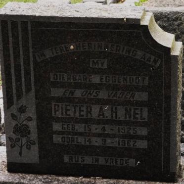 NEL Pieter A.H. 1925-1962