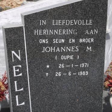NELL Johannes M. 1971-1989