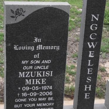 NGCWELESHE Mzukisi Mike 1974-2006