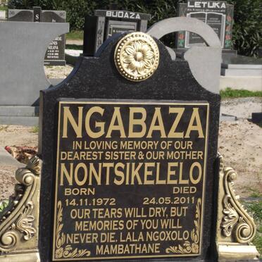 NGABAZA Nontsikelelo 1972-2011