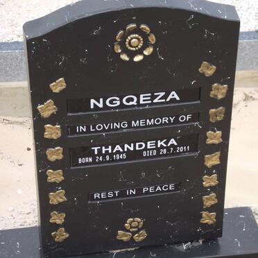 NGQEZA Thandeka 1945-2011
