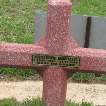 NGUBELANGA Nosisi Sylvia 1932-2005