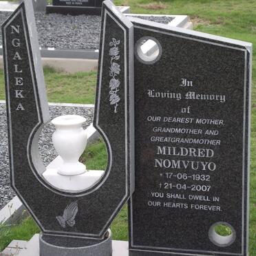 NGALEKA Mildred Nomvuyo 1932-2007
