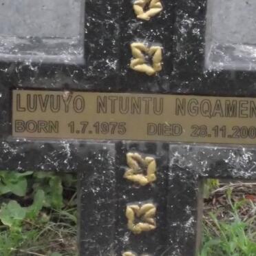 NGQAMENI Luvuyo Ntuntu 1975-2006