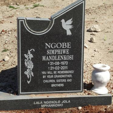 NGOBE Simphiwe Mandlenkosi 1970-2011