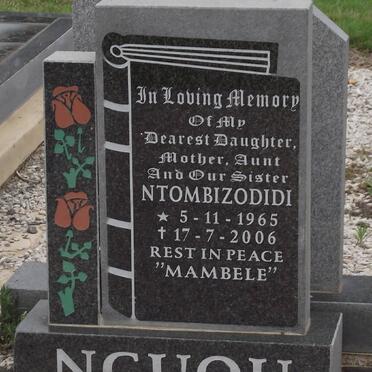 NGUQU Ntombizodidi 1965-2006
