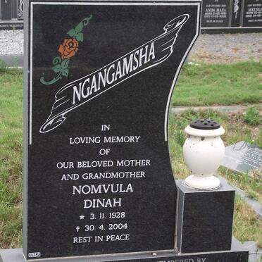 NGANGAMSHA Nomvula Dinah 1928-2004