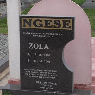 NGESE Zola 1983-2006