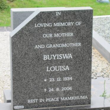 NGQANDU Buyiswa Louisa 1934-2006