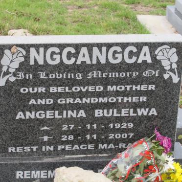 NGCANGCA Angelina Bulelwa 1929-2007