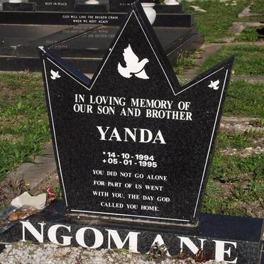 NGOMANE Yanda 1994-1995
