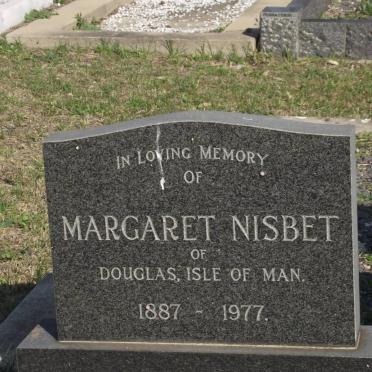 NISBET Margaret 1887-1977