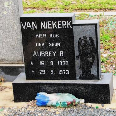 NIEKERK Aubrey Raymond, van 1930-1973