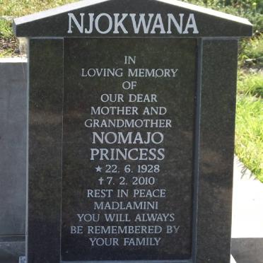 NJOKWANA Nomajo Princess 1928-2010
