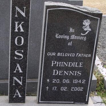 NKOSANA Phindile Dennis 1942-2002