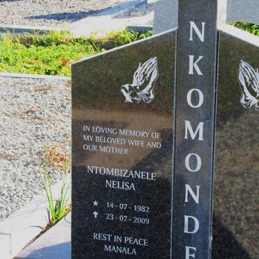 NKOMONDE Ntombizanele Nelisa 1982-2009
