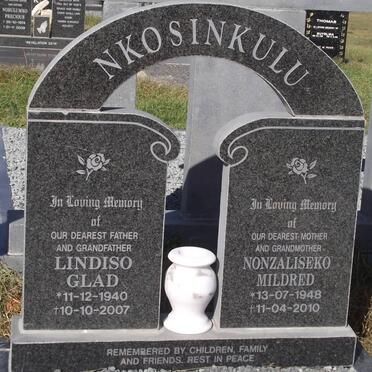 NKOSINKULU Lindiso Glad 1940-2007 &amp; Nonzaliseko Mildred 1948-2010