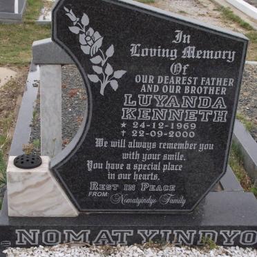 NOMATYINDYO Luyanda Kenneth 1969-2000