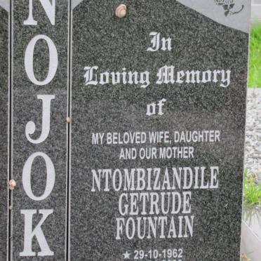 NOJOKO Ntombizandile Gertrude Fountain 1962-2008