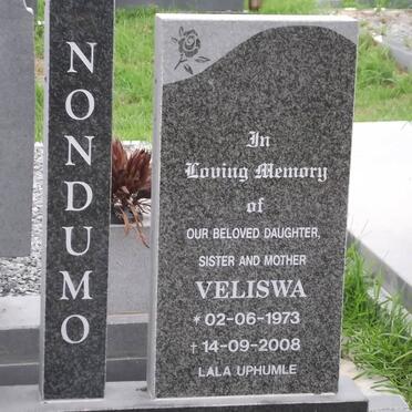 NONDUMO Veliswa 1973-2008