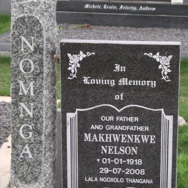 NOMNGA Makhwenkwe Nelson 1918-2008