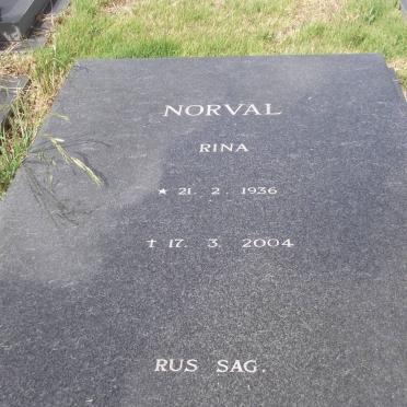 NORVAL Rina 1936-2004