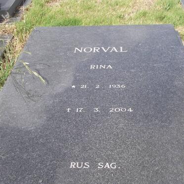 NORVAL Rina 1936-2004