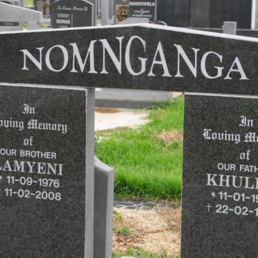 NOMNGANGA Lamyeni 1976-2008 :: NOMNGANGA Khulile 1934-1993
