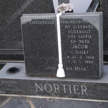 NORTIER Jacob 1934-1989