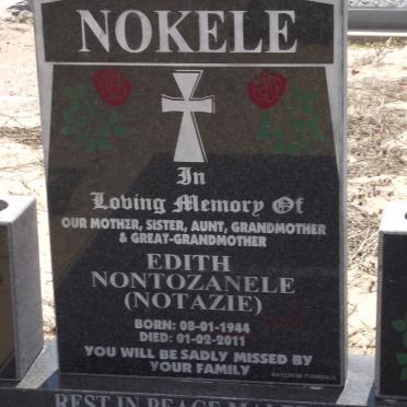 NOKELE Edith Nontozanele 1944-2011