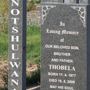NOTSHULWANA Thobela 1977-2009