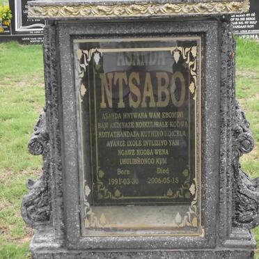 NTSABO Asanda 1991-2006