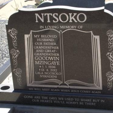 NTSOKO Goodwin Mzingaye 1936-2012
