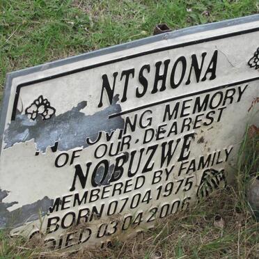 NTSHONA Nobuzwe 1975-2006