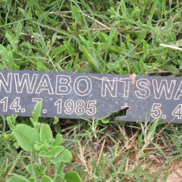 NTSWAHLANA Lonwabo 1985-2008