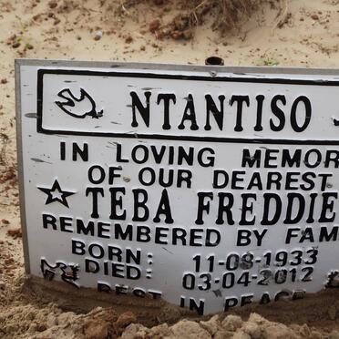 NTANTISO Teba Freddie 1933-2012