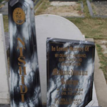 NTSHIDI Makwedinana George 1934-2001