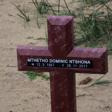NTSHONA Mthetho Dominic 1967-2011