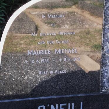 O'NEILL Maurice Michael 1932-1972