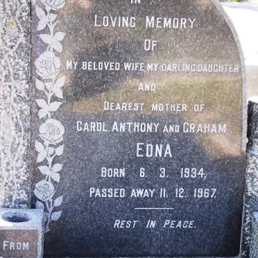 O'CONNELL Edna 1934-1967