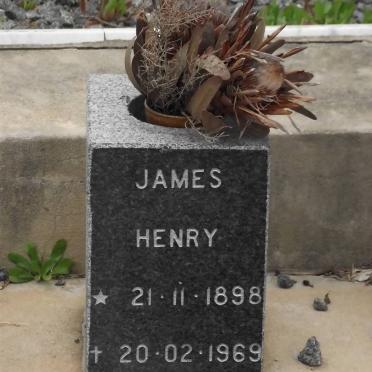 O'BRIEN James Henry 1898-1969