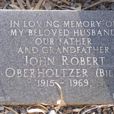 OBERHOLTZER John Robert 1915-1969