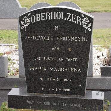OBERHOLZER Maria Magdalena 1927-1990
