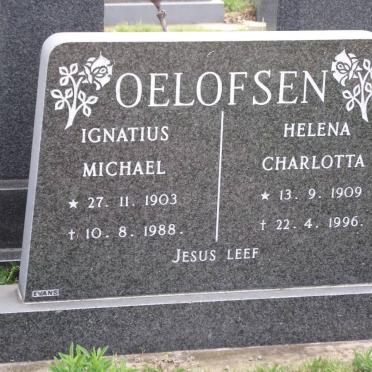 OELOFSEN Ignatius Michael 1903-1988 &amp; Helena Charlotta 1909-1996