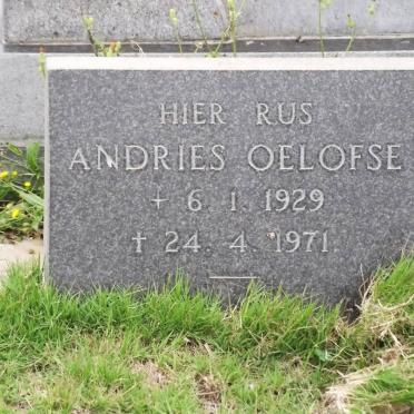 OELOFSE Andries 1929-1971