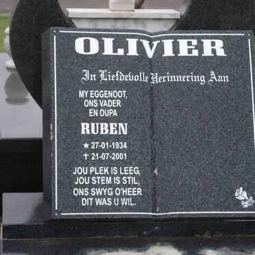 OLIVIER Marthinus Cornelius Ruben 1934-2001