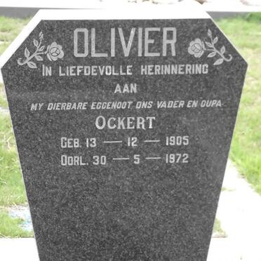 OLIVIER Ockert 1905-1972