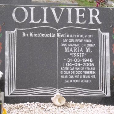 OLIVIER Maria M. 1948-2005