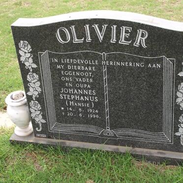 OLIVIER Johannes Stephanus 1924-1996
