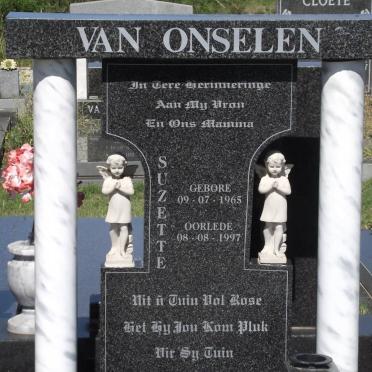 ONSELEN Suzette, van 1965-1997